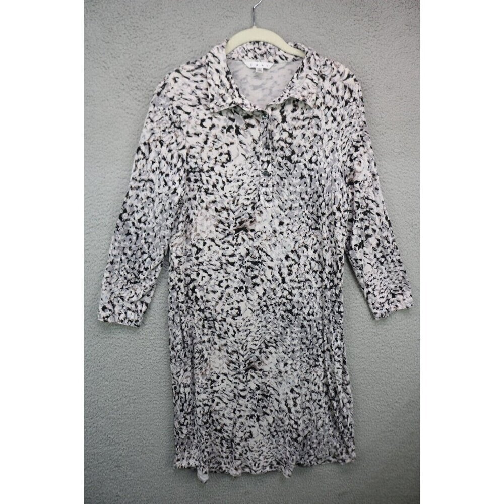 Cabi Long Sleeve Rayon Slinky Dress-Size Large